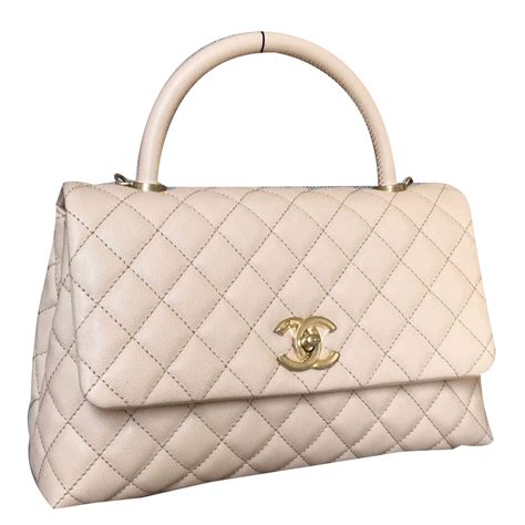 chanel handbag beige